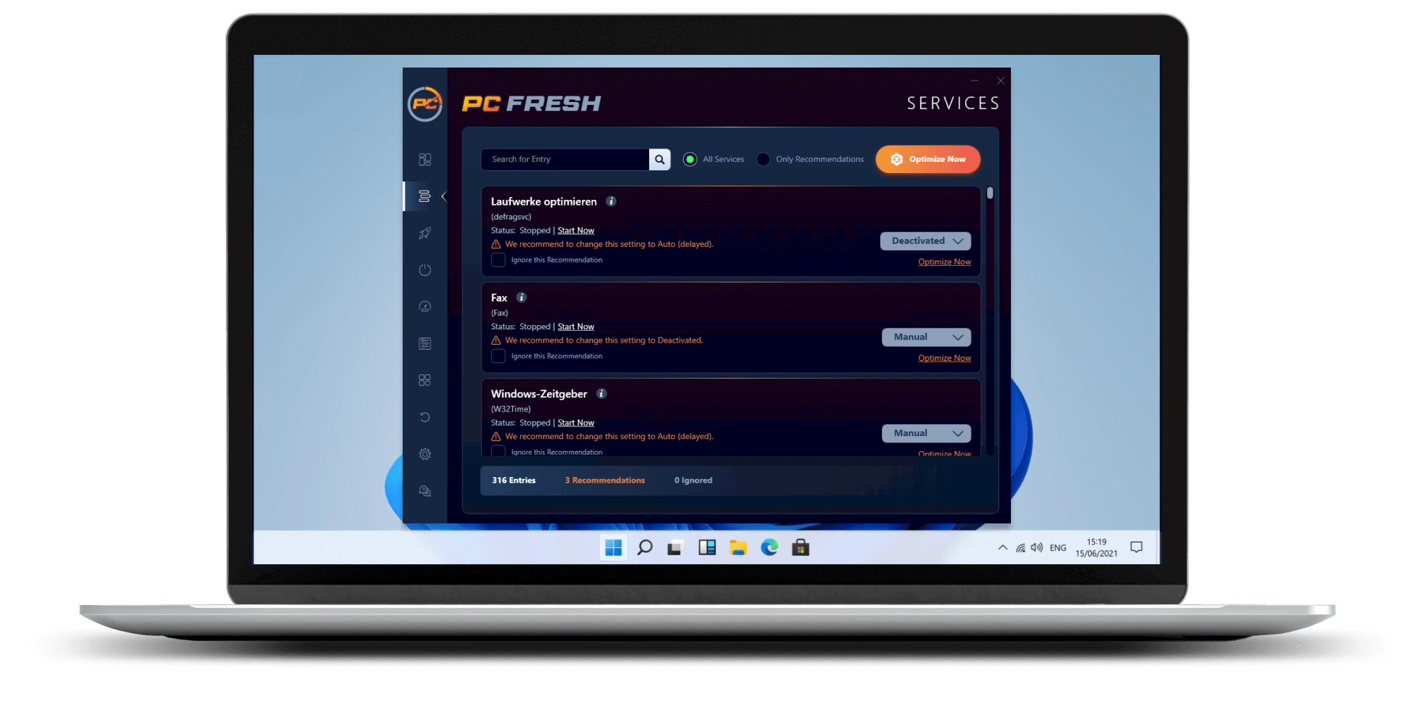 Maximize the performance of your PC with the optimal performance settings